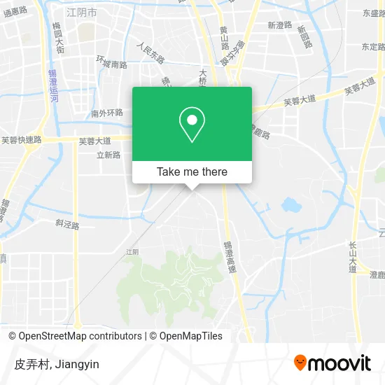 皮弄村 map