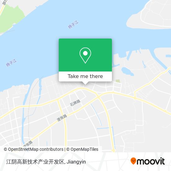 江阴高新技术产业开发区 map