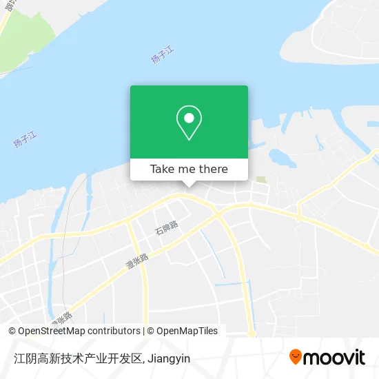 江阴高新技术产业开发区 map