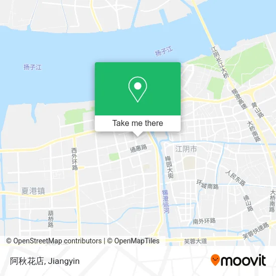 阿秋花店 map