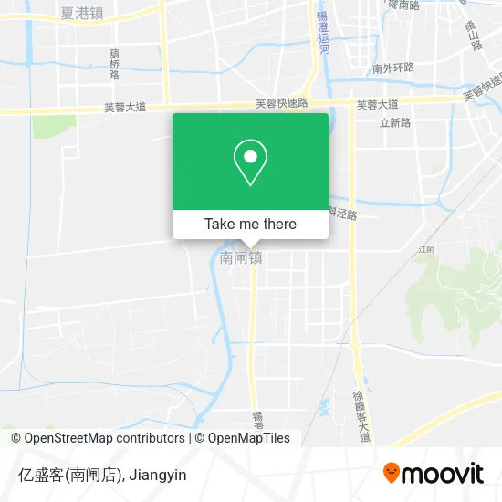 亿盛客(南闸店) map