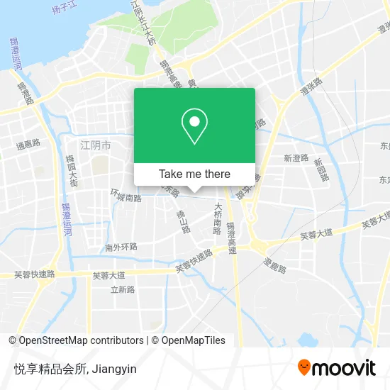 悦享精品会所 map