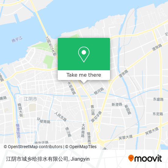 江阴市城乡给排水有限公司 map