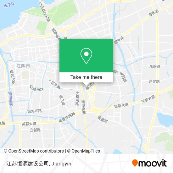 江苏恒源建设公司 map