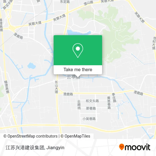 江苏兴港建设集团 map