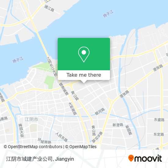 江阴市城建产业公司 map