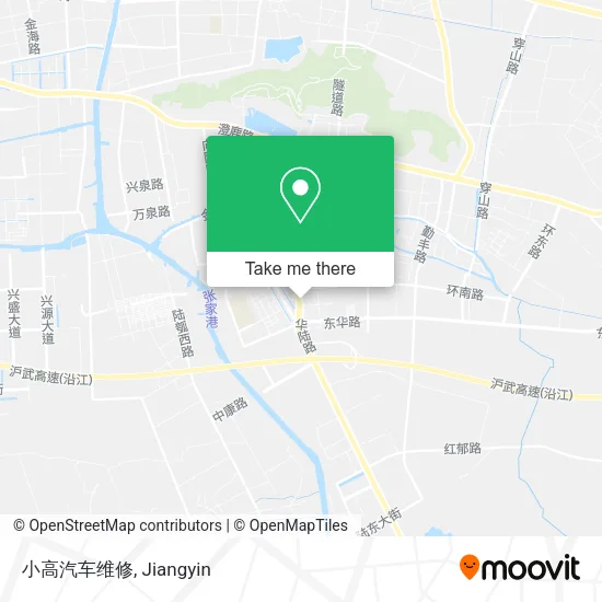 小高汽车维修 map