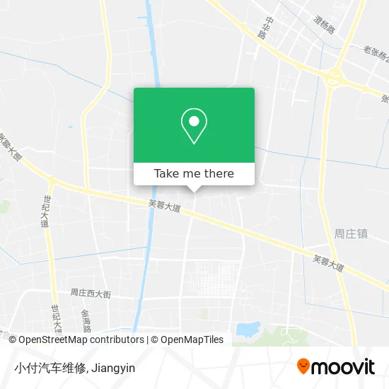 小付汽车维修 map