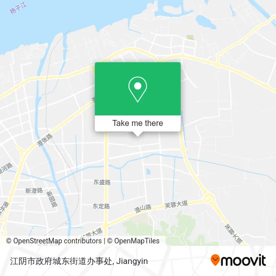 江阴市政府城东街道办事处 map