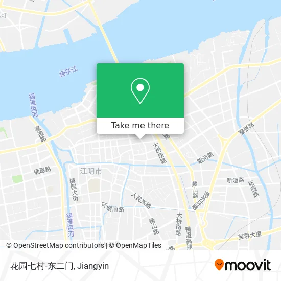 花园七村-东二门 map