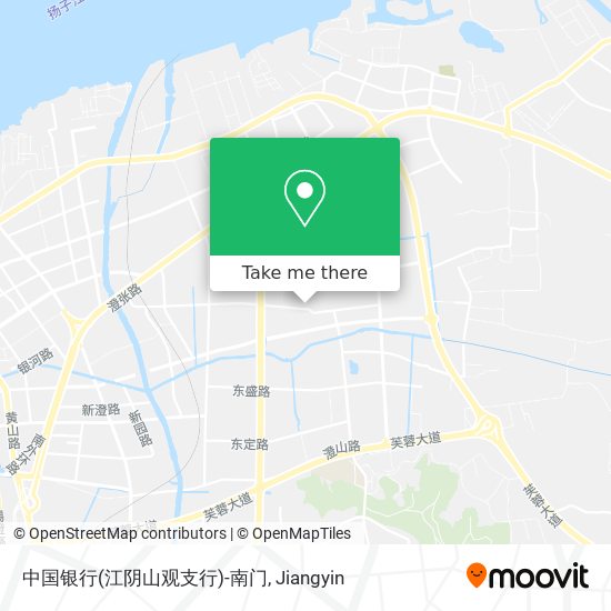 中国银行(江阴山观支行)-南门 map