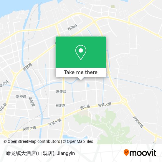 蟠龙镇大酒店(山观店) map