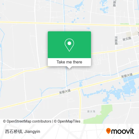 西石桥镇 map