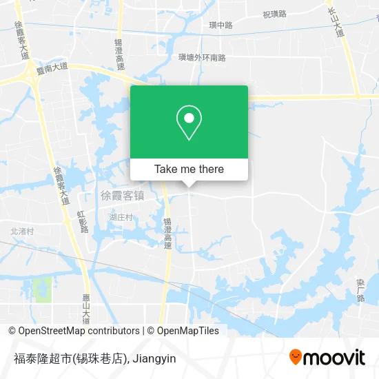 福泰隆超市(锡珠巷店) map
