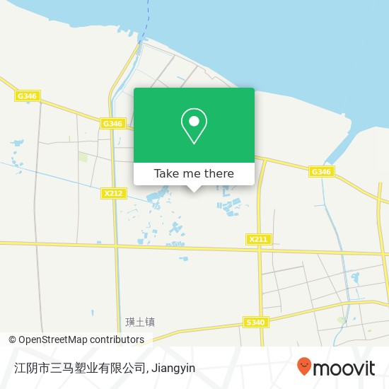 江阴市三马塑业有限公司 map