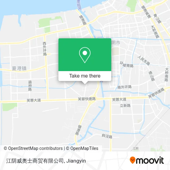 江阴威奥士商贸有限公司 map