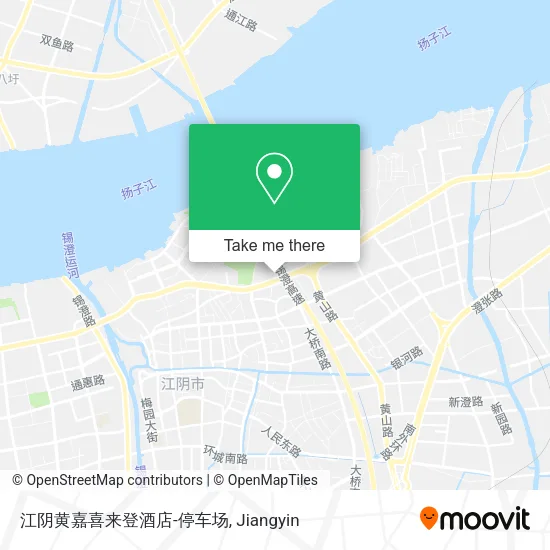 江阴黄嘉喜来登酒店-停车场 map