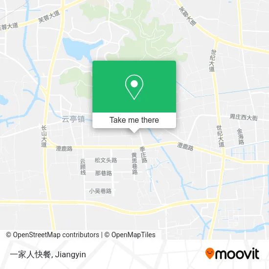 一家人快餐 map