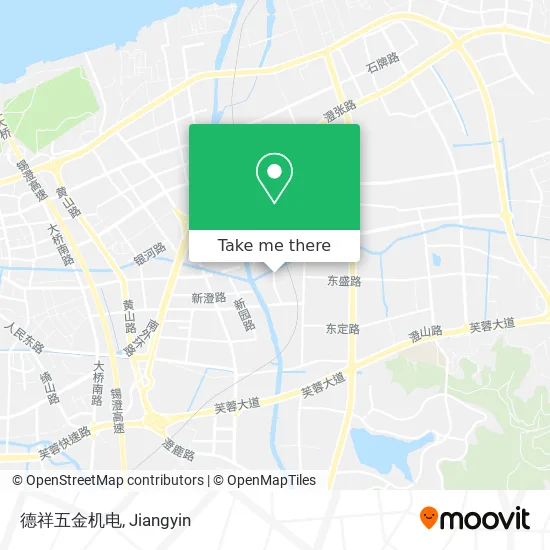 德祥五金机电 map
