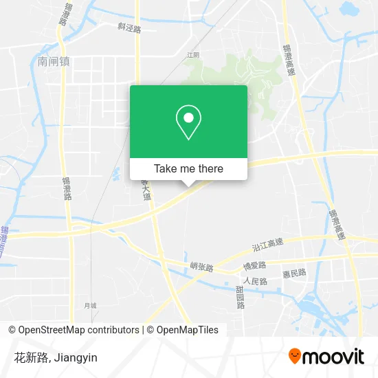 花新路 map