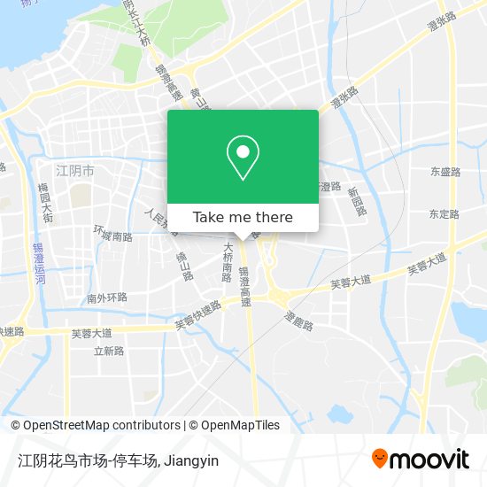 江阴花鸟市场-停车场 map