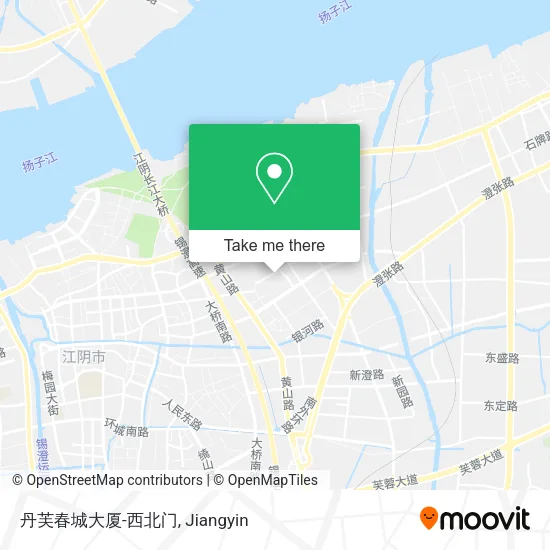 丹芙春城大厦-西北门 map