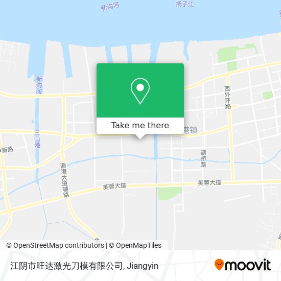 江阴市旺达激光刀模有限公司 map