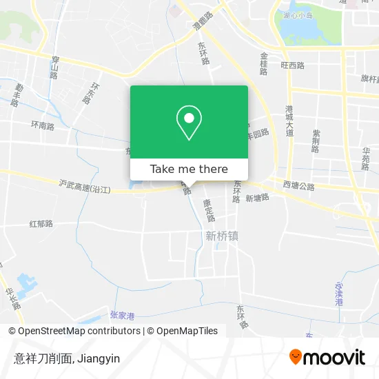 意祥刀削面 map