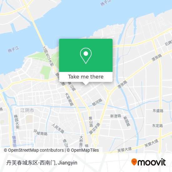 丹芙春城东区-西南门 map
