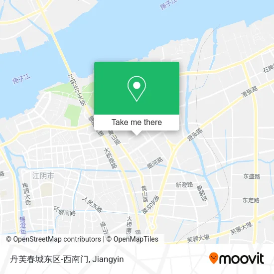 丹芙春城东区-西南门 map