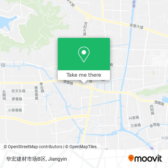 华宏建材市场B区 map