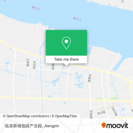 临港新城低碳产业园 map