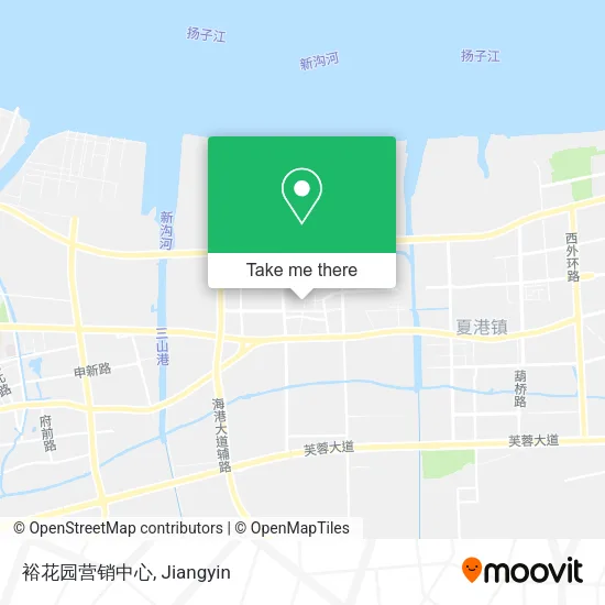 裕花园营销中心 map