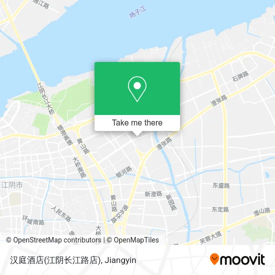 汉庭酒店(江阴长江路店) map