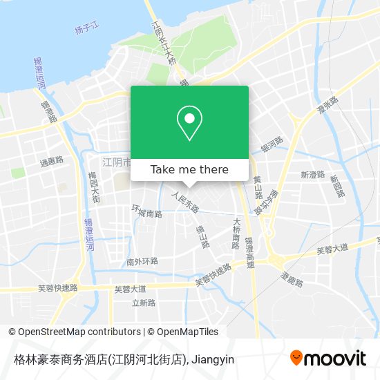 格林豪泰商务酒店(江阴河北街店) map