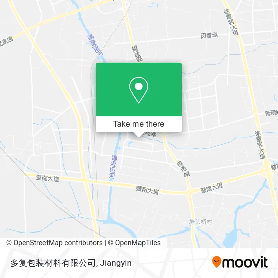 多复包装材料有限公司 map