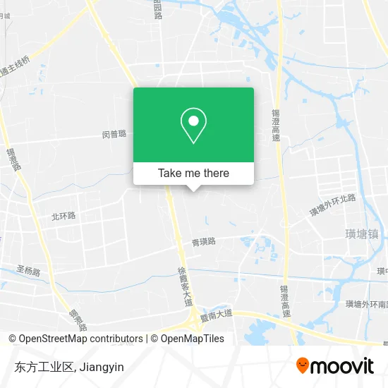 东方工业区 map
