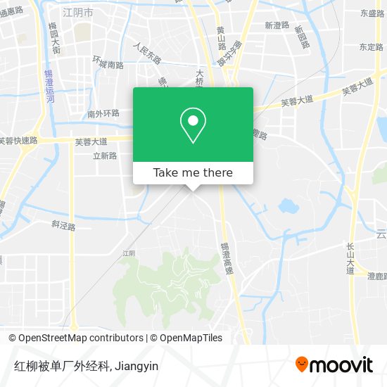红柳被单厂外经科 map
