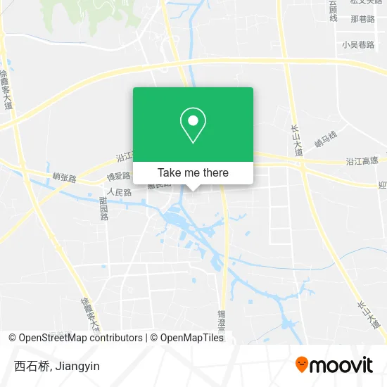 西石桥 map