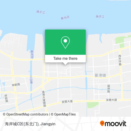海岸城C区(东北门) map