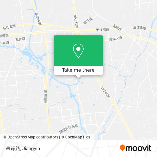 皋岸路 map