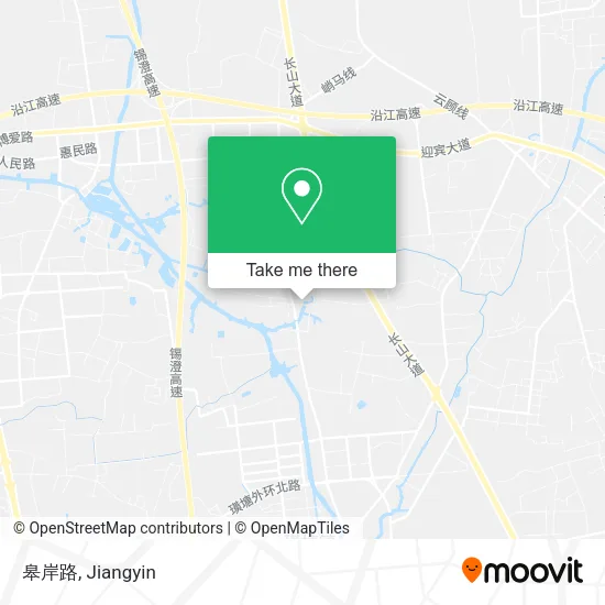 皋岸路 map