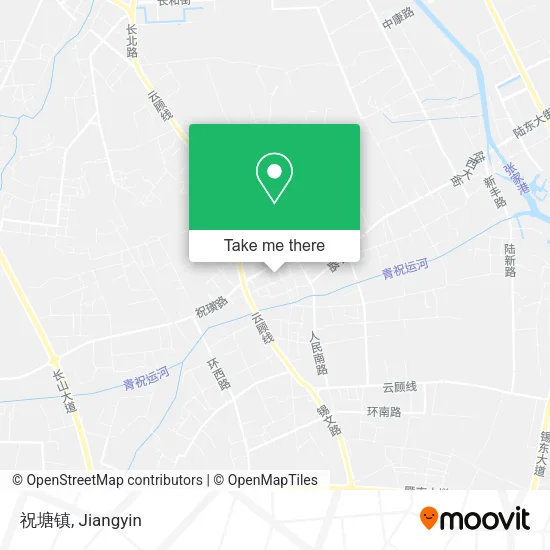 祝塘镇 map