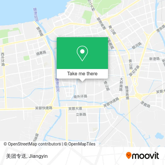 美团专送 map