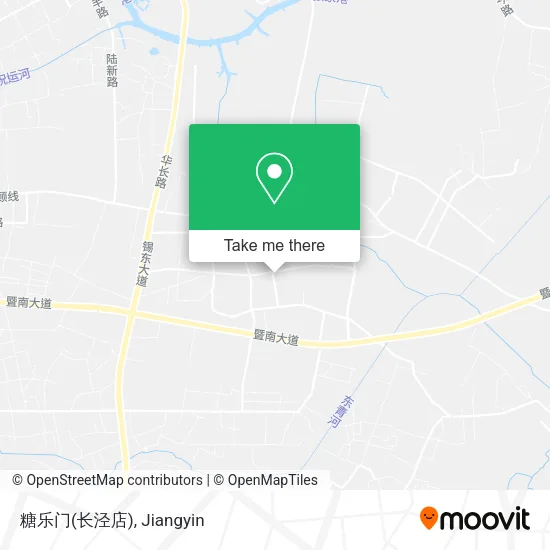 糖乐门(长泾店) map
