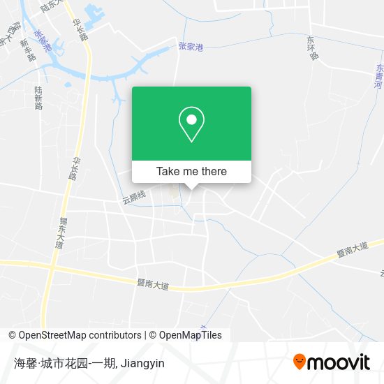 海馨·城市花园-一期 map