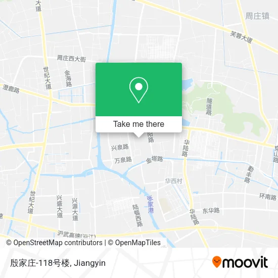 殷家庄-118号楼 map