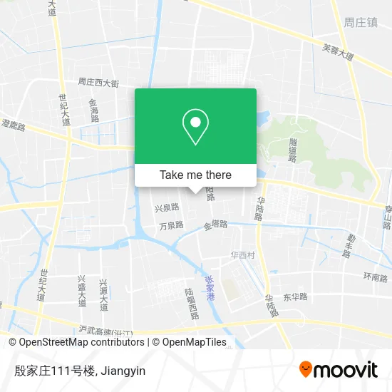 殷家庄111号楼 map