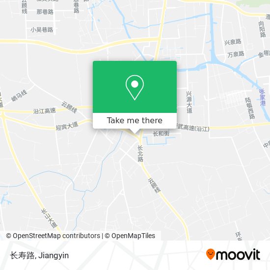长寿路 map
