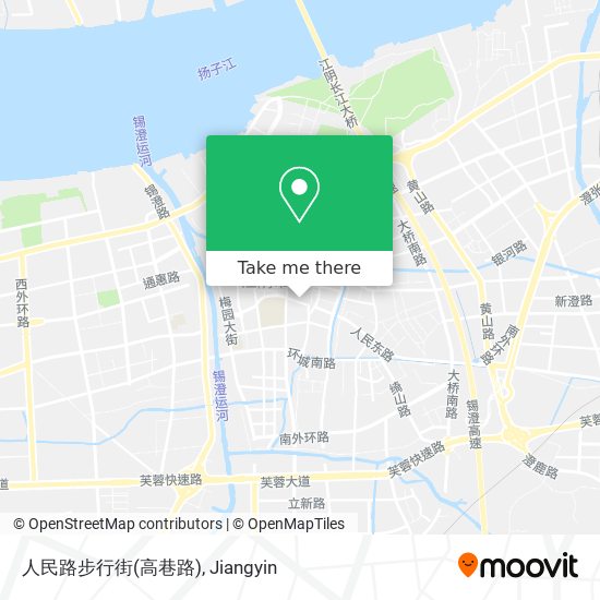 人民路步行街(高巷路) map